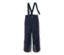 Dunkelblaue Skihose mit Hosenträgern.