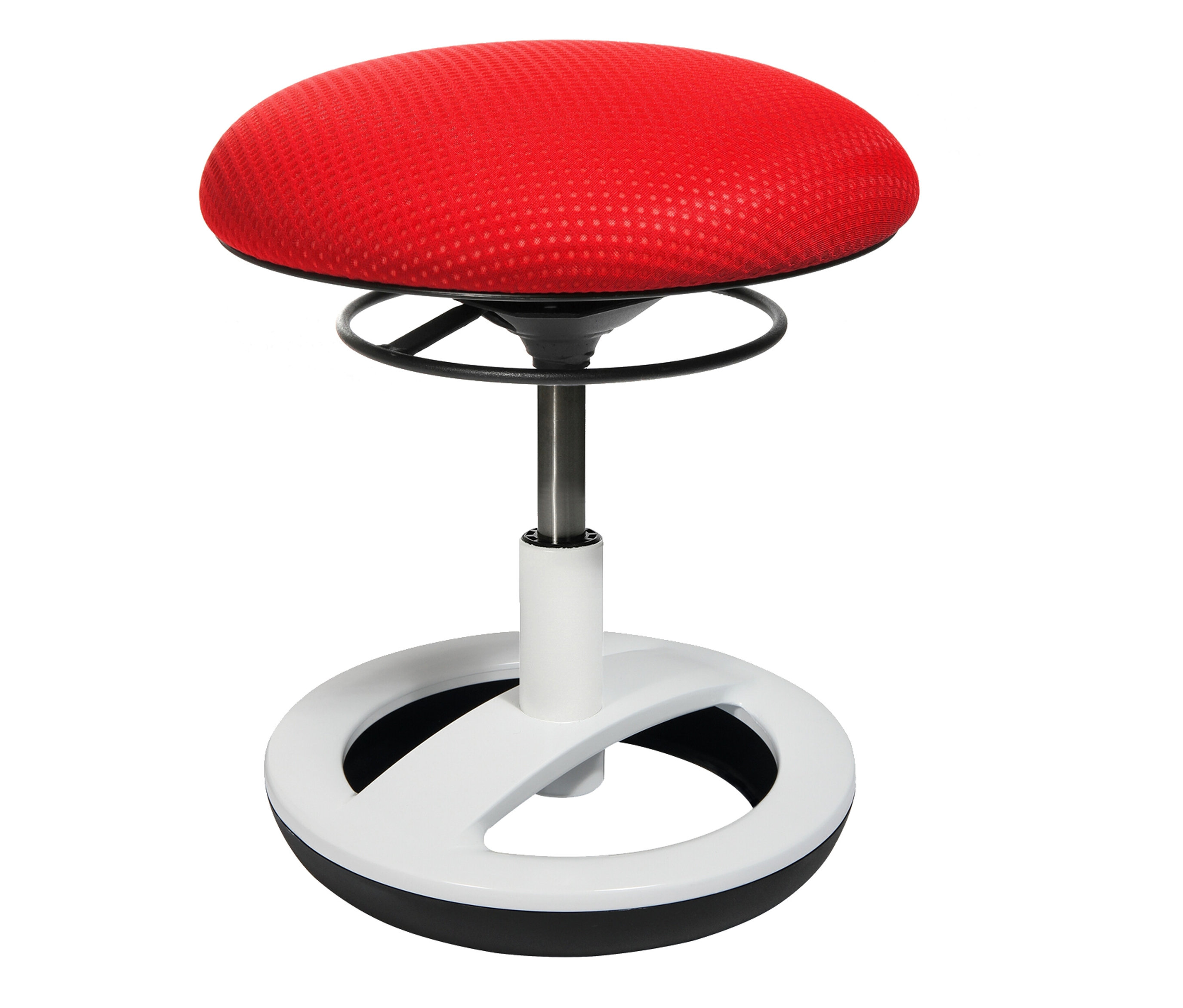 Ein weiß-roter Topstar-Hocker Kids »Sitness Bobby«.