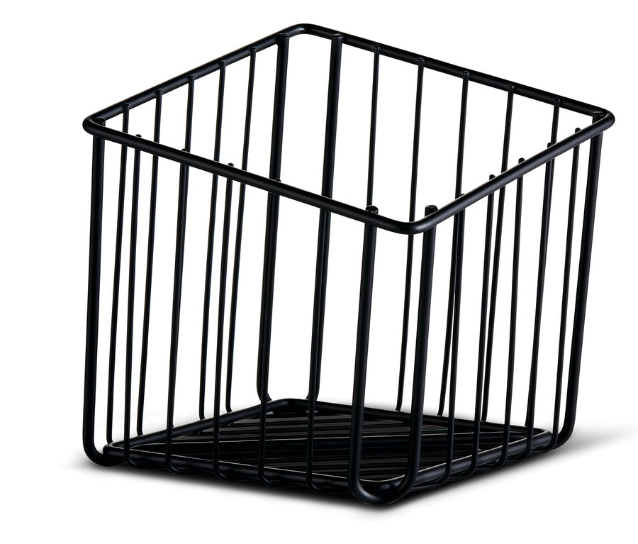 Schwarzer Kapselkorb.