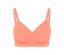 Detailansicht eines Seamless-Soft-BHs in Papaya.