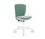 Mintfarbener Topstar Sitness »Home S'cool« Stuhl auf weißem Hintergrund.