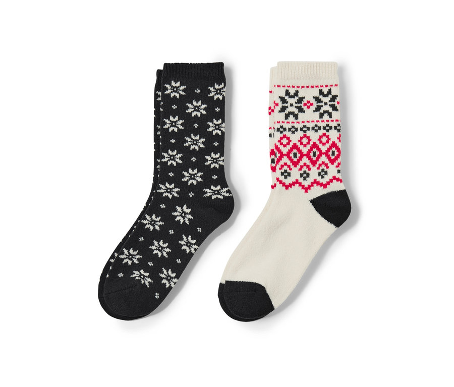 Zwei Paar Norweger-Socken.