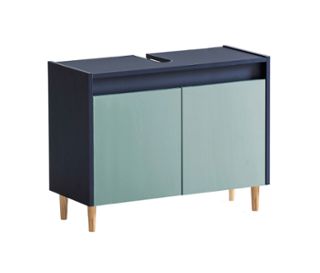 Nachtblau/Taubenblau