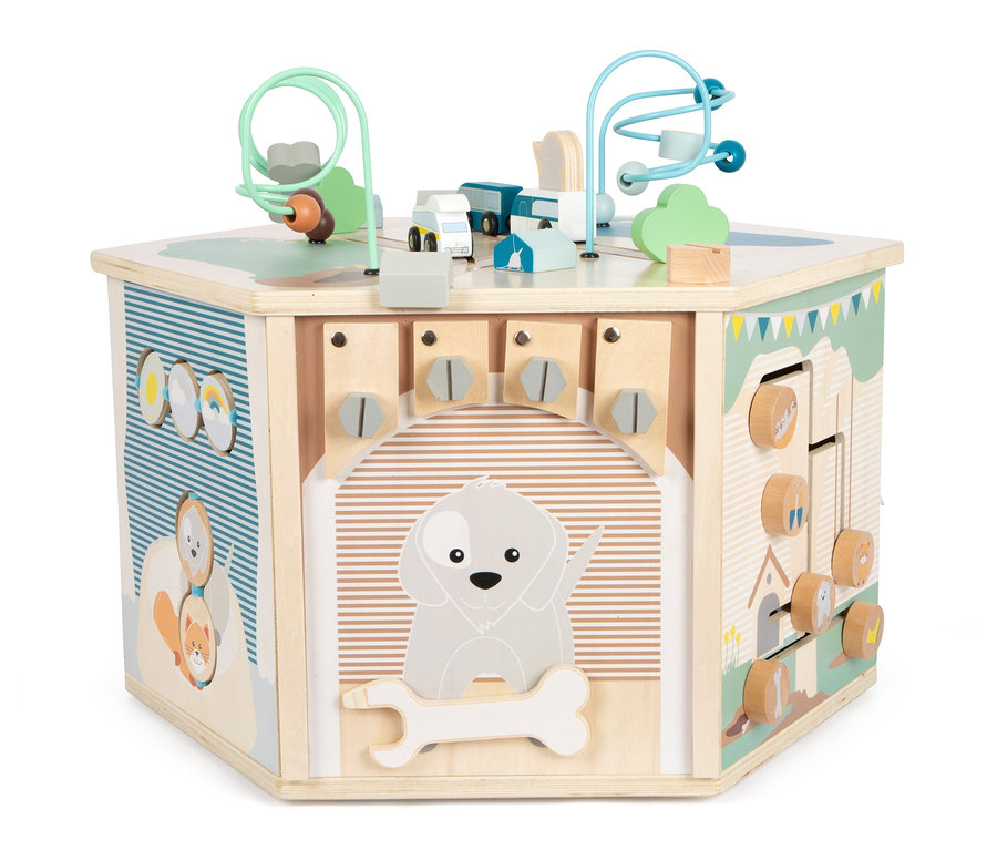 small foot Motorikwürfel XXL »Haustiere«