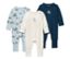 Drei Baby-Pyjamas, Ritter.