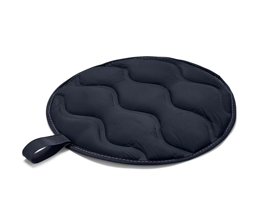 Faltbares Thermo-Sitzkissen.