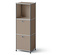 Kommode »Metall CN3 Slim Line« mit 2 Klappenfächern, taupe - /img/gQgHLtTG/64/image.jpeg