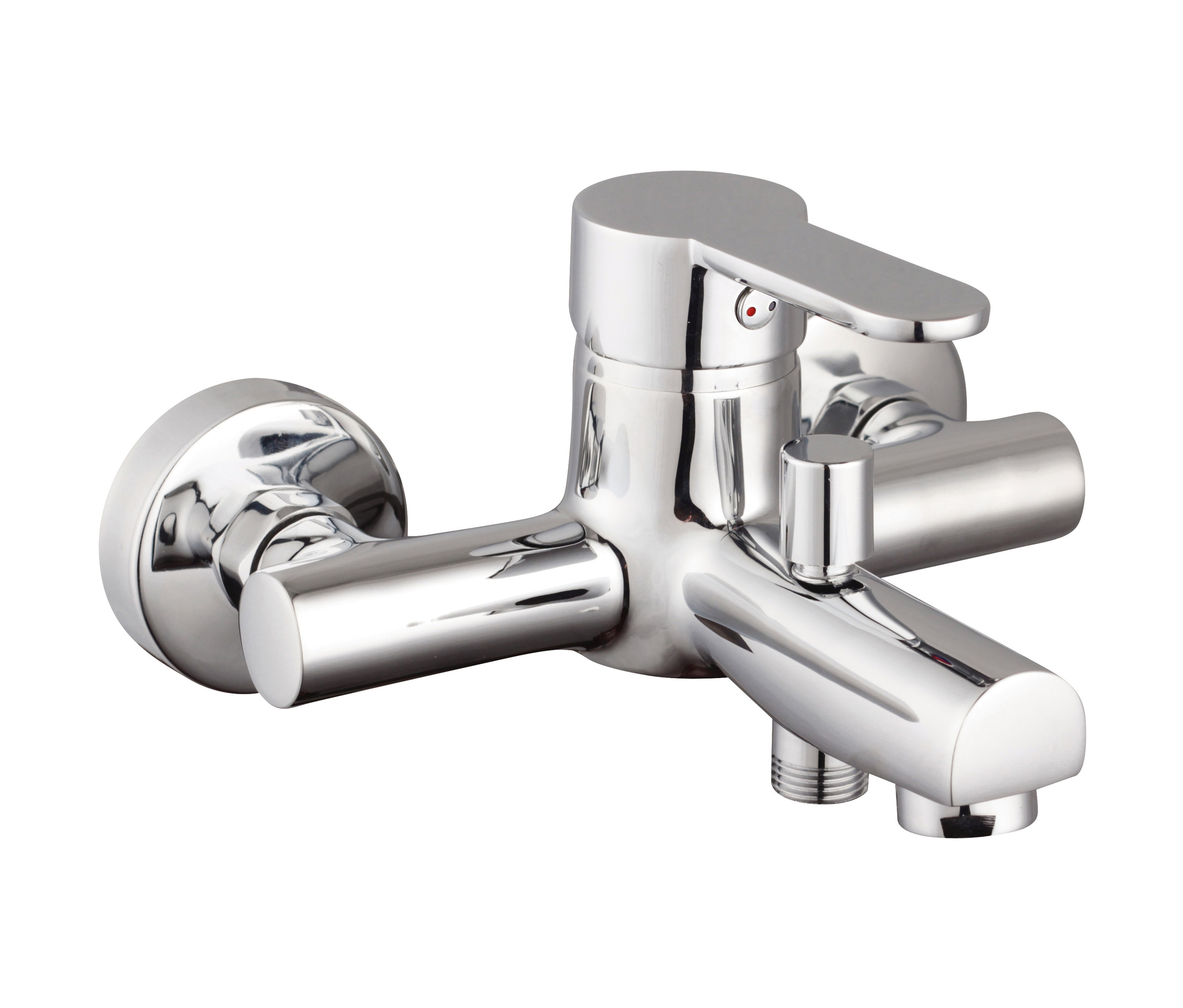 Verchromte SCHÜTTE-Wannenfüllarmatur »Stockholm«.