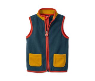Dunkelblau-gelb-grünes Colorblock-Design