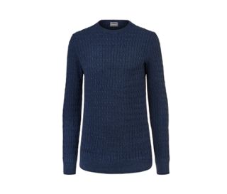 Blau meliert