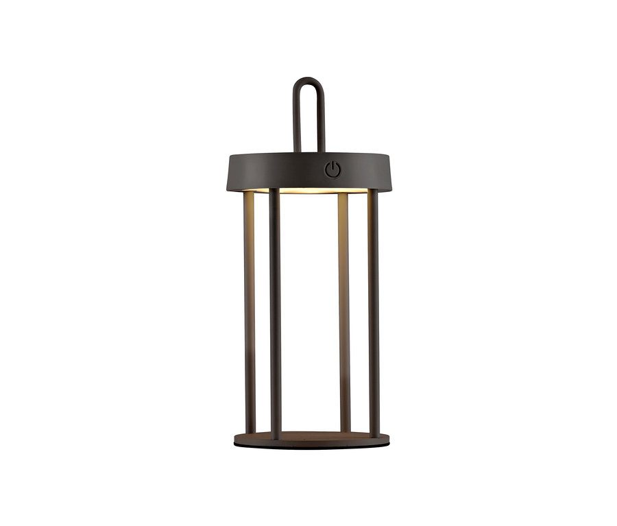 JUST LIGHT LED-Akku-Tischleuchte »Anselm«.