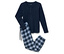 Flanell-Pyjama-Set, dunkelblau - /img/gQgXj6Ng/64/image.jpeg