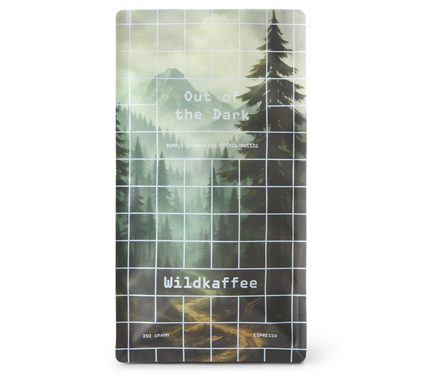 Wildkaffee - Out of the Dark  Espresso - 350 g Ganze Bohne