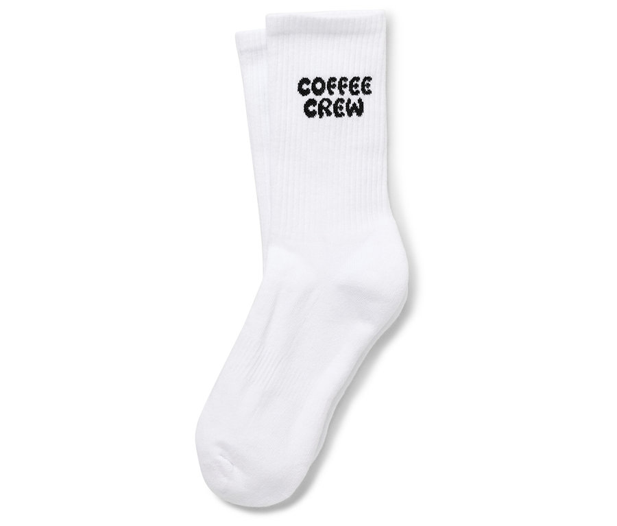 Unisex Coffee Crew Tennissocken