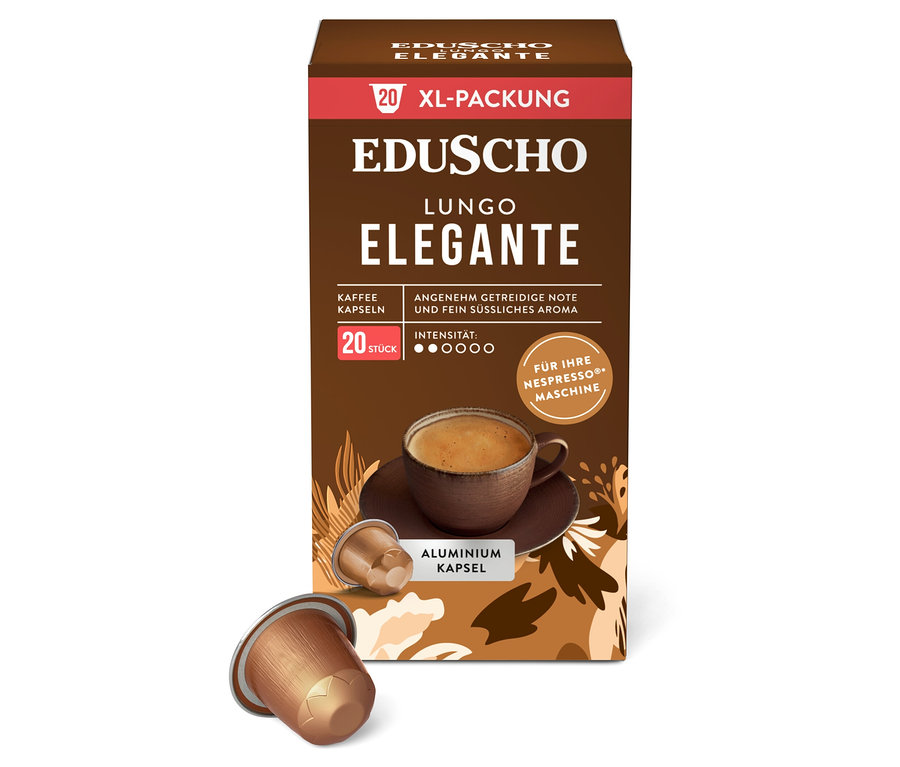 EDUSCHO Lungo Elegante - 20 Kapseln
