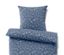 Microfaser-Bettwäsche, Muschel, blau, Normalgröße - Blau