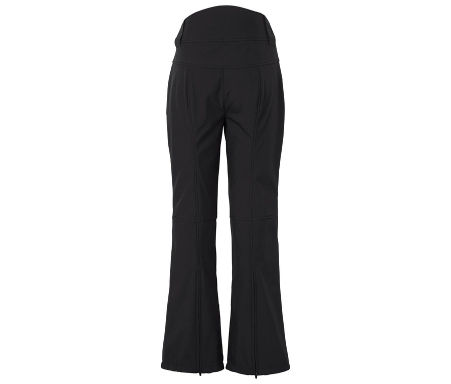 Schwarze Skihose von hinten.