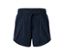 Dunkelblaue Funktionsshorts.