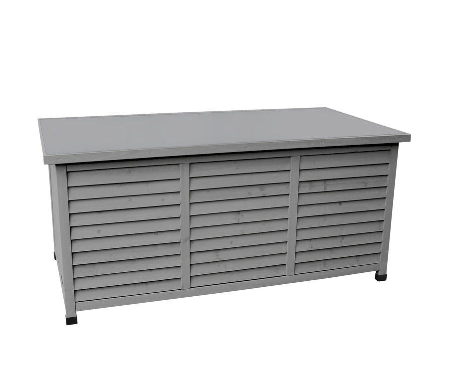 Graue Leco-Kissenbox »Vintage«, ca. 330 l.