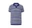 Offwhite-navy gestreift