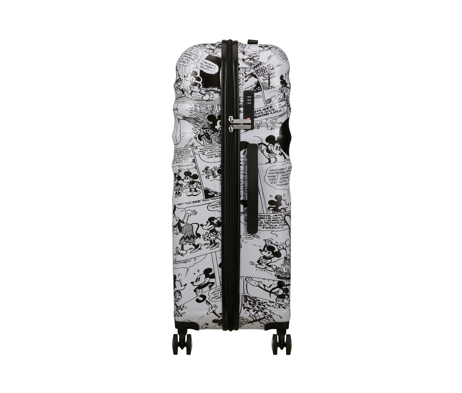 American Tourister Wavebreaker »Minnie Mouse«, großer Koffer mit Comicfiguren-Print.