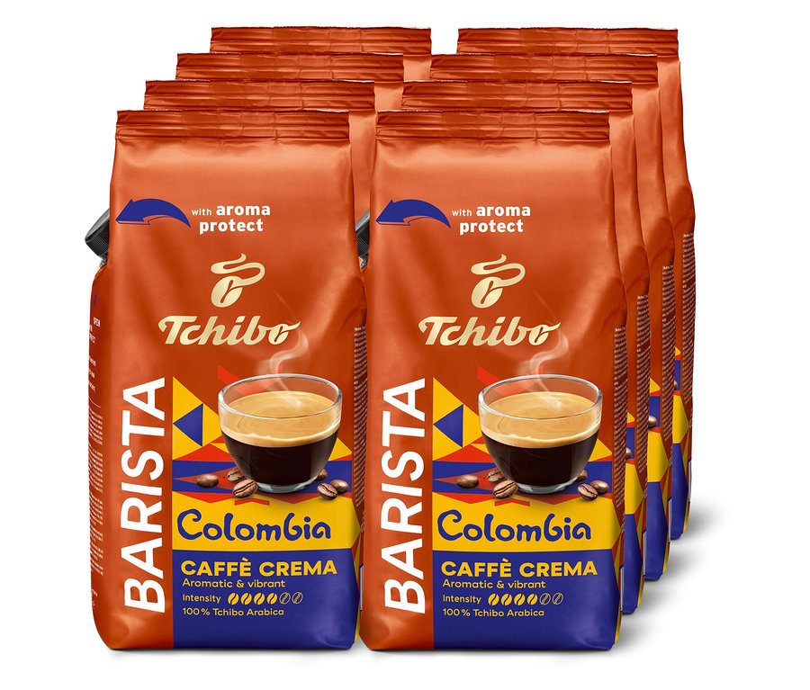 BARISTA Origins Colombia - 8 x 1 kg Ganze Bohne