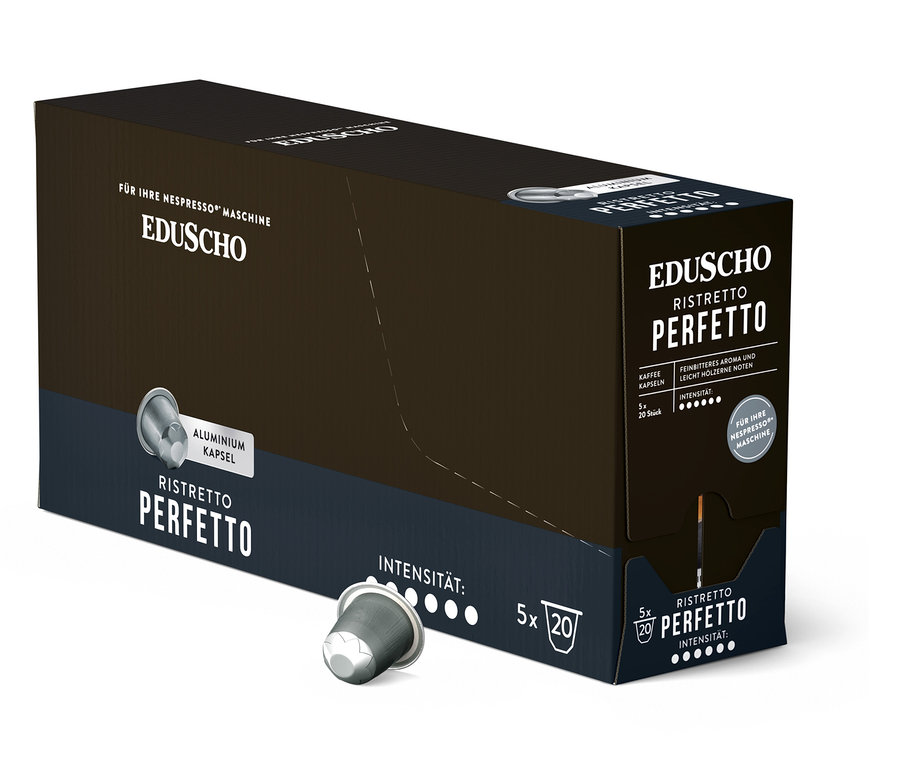 EDUSCHO Ristretto Perfetto - 100 Kapseln