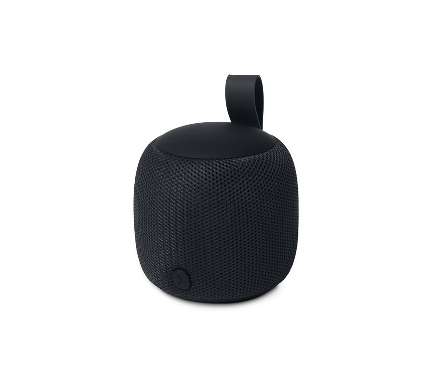 Ein anthrazitfarbener Design-Bluetooth®-Lautsprecher, S.