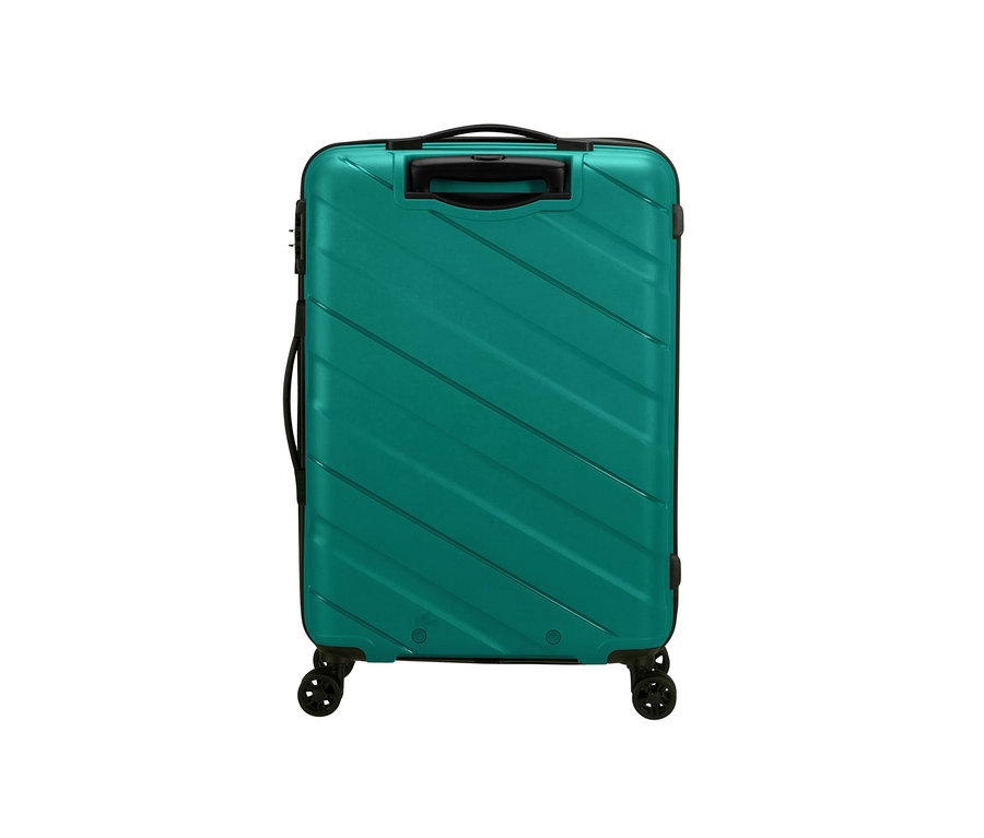 Ein mittelgroßer American Tourister Jetdriver 3.0 Koffer in Sportlich Türkis.