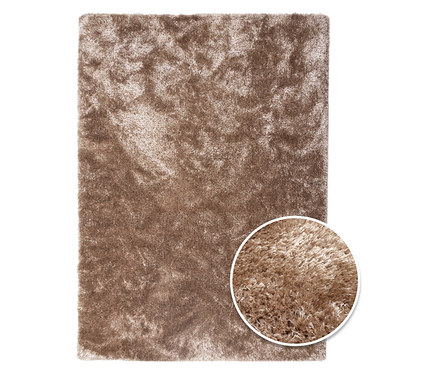 Teppich »Silky«, hellbraun, 80 x 150