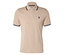 Piqué-Poloshirt, beige