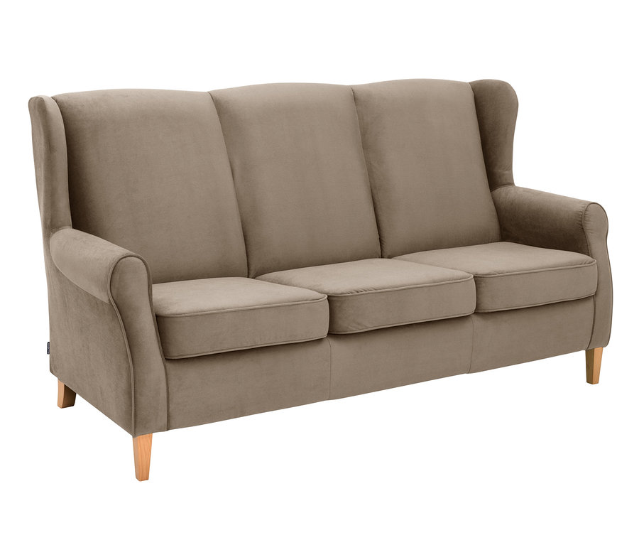 Beiges Max-Winzer® 3-Sitzer Sofa »Luke«.