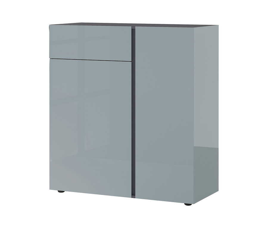 Grau-graphitfarbene Germania-Kommode »Mesa«, 2527.