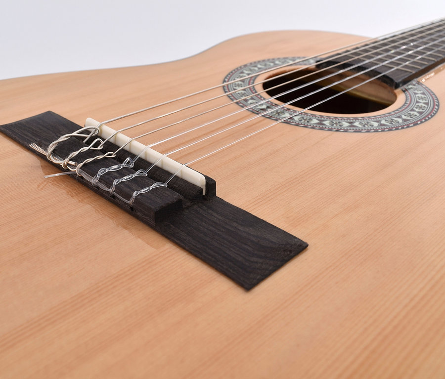 Detailaufnahme einer Voggenreiter Kindergitarren-Set, 1/2, ab 6 J.