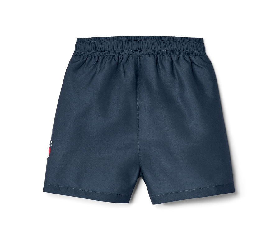 Detailansicht Kinder-Boardshorts, maritim.