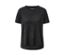 Ein anthrazitfarbenes Sportshirt mit Leopardenmuster.