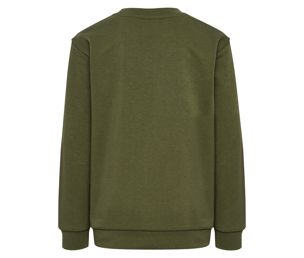 Grünes HUMMEL HMLJR Base-Sweatshirt.