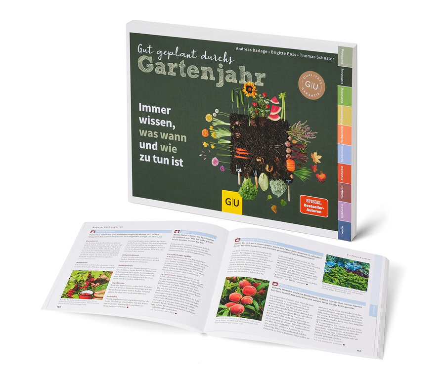 Buch "Gut geplant durchs Gartenjahr".