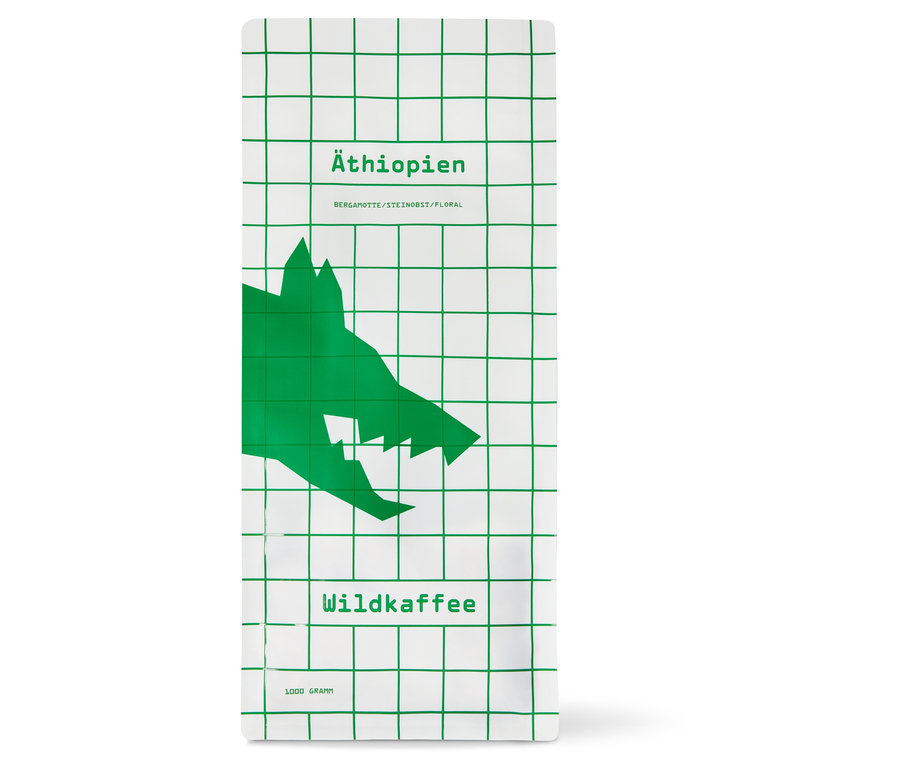 Wildkaffee - Äthiopien West Arsi Omni-Roast - 1 kg Ganze Bohne