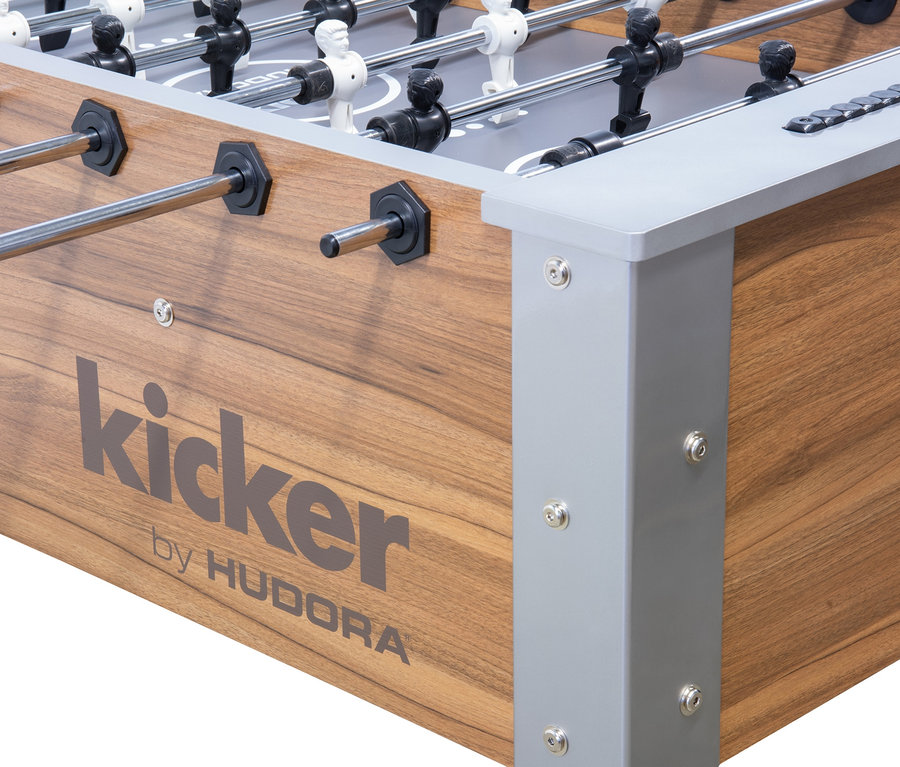 Detailansicht des HUDORA Kickertisch Platin »kicker edition«.