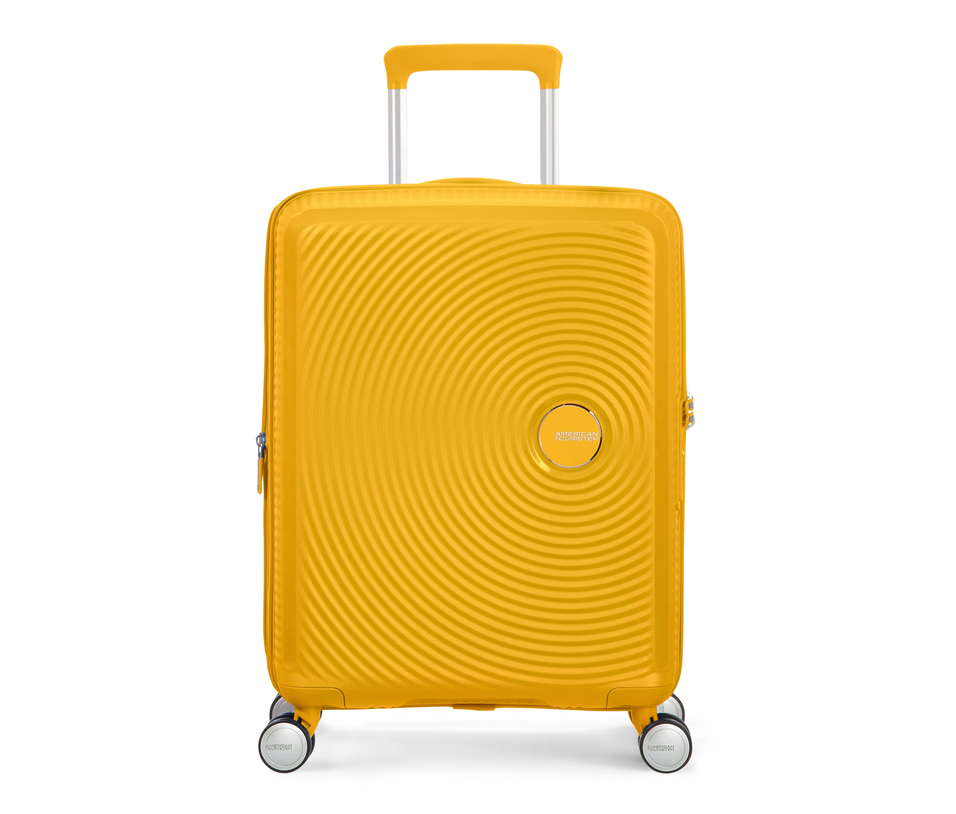 Gelber American Tourister Hartschalen-Koffer »Soundbox« Spinner, klein.