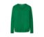 Grünes Blusenshirt aus Modal-Mix mit langen Ärmeln und V-Ausschnitt.