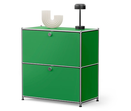 Sideboard Metall »CN3« mit 2 Klappenfächern, grün