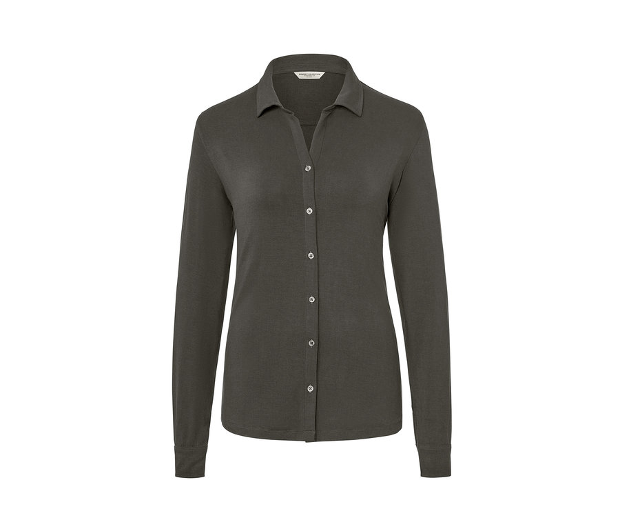 Blusenshirt mit Knopfleiste.