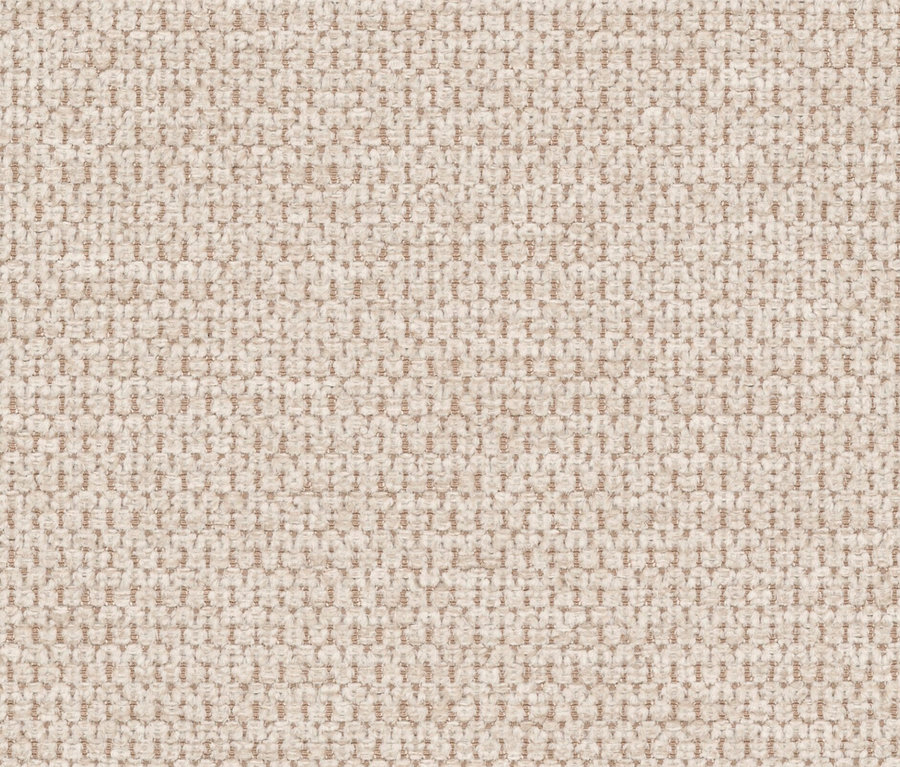 Nahaufnahme der Textur eines beigen DOMO collection Boxspringbettes.