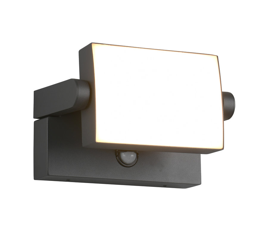 Eine Trio LED-Outdoor-Wandleuchte »Kansas«.