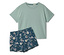 Shorty-Pyjama-Set, jade