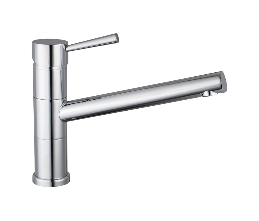 Verchromte SCHÜTTE Stand-Spültischarmatur »Unicorn«.