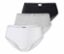 3 SCHIESSER Brazilian-Slips, schwarz, weiß, grau meliert - /img/ggAEW2Ik/64/image.jpeg