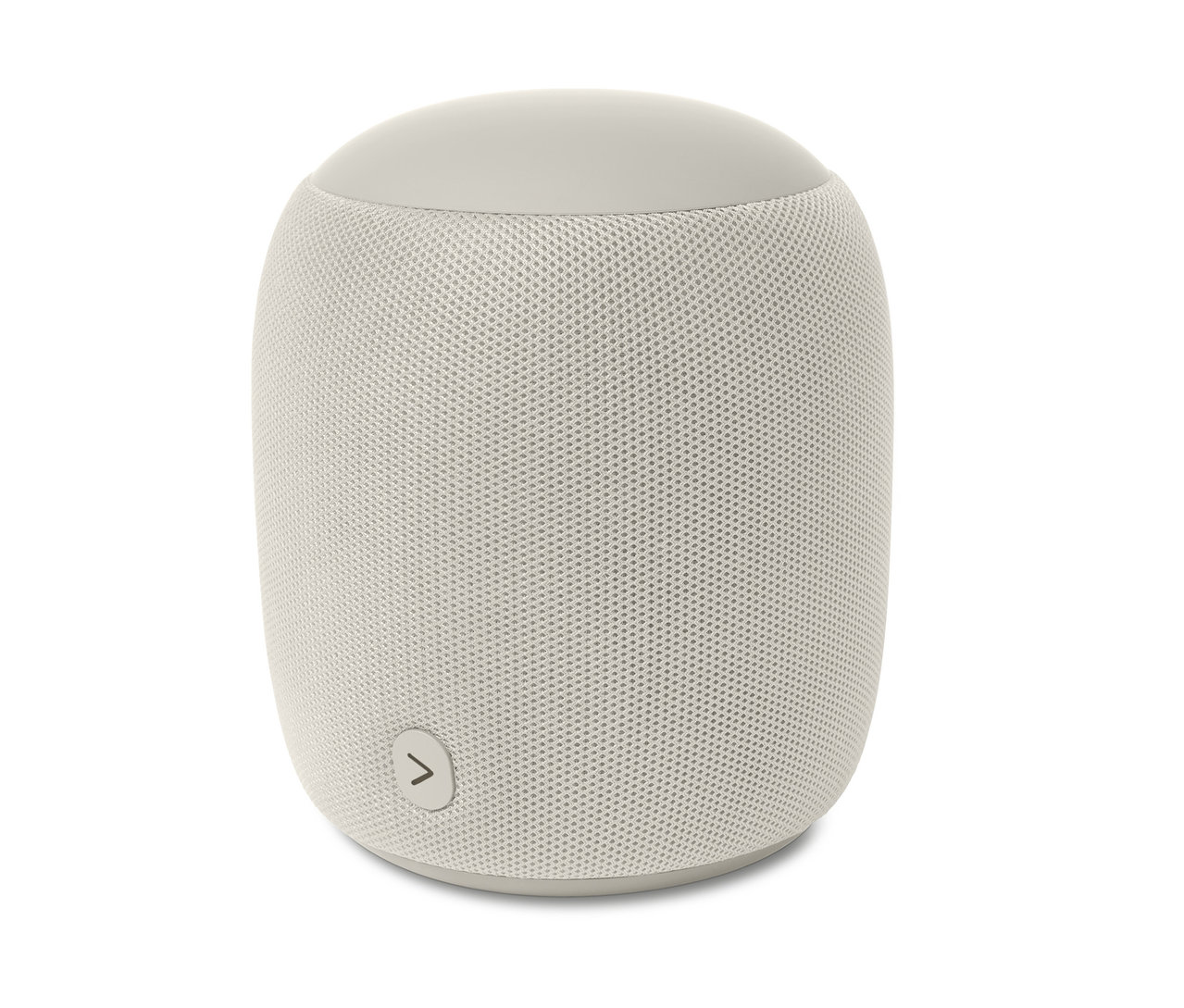 Grauer Fabric-Bluetooth®-Lautsprecher, groß.